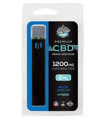 CBD DISPOSABLE VAPE 2ML 1200MG