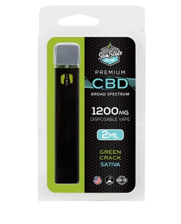 CBD DISPOSABLE VAPE 2ML 1200MG