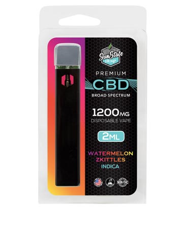 CBD DISPOSABLE VAPE 2ML 1200MG