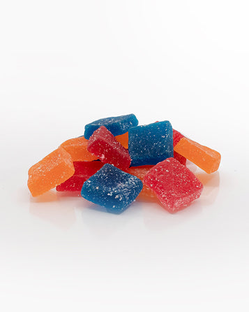 DELTA 9 INFUSED GUMMY SQUARES 30CT 300MG (LESS THAN 0.3% THC)