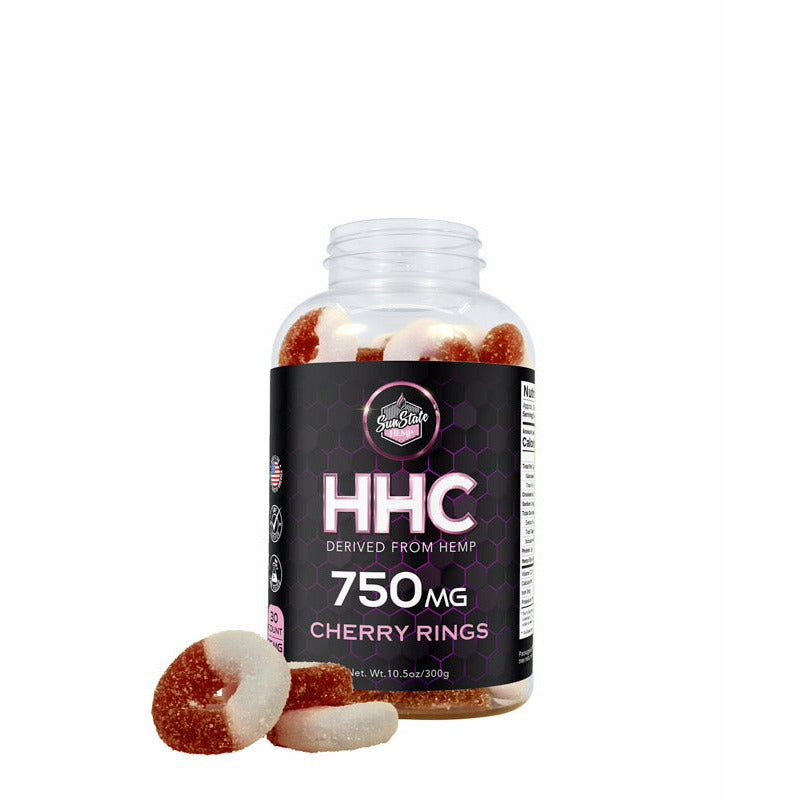HHC CHERRY RINGS 30CT 750MG