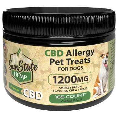 CBD PET TREATS ALLERGY 16OZ 1200MG