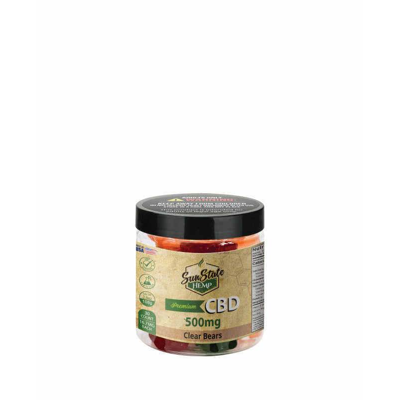 CBD GUMMY TRADITIONAL CLEAR BEARS