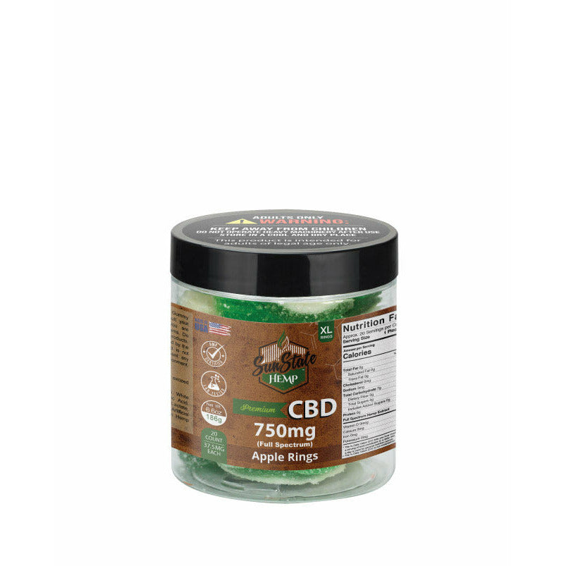 CBD FULL SPECTRUM GUMMY APPLE RINGS