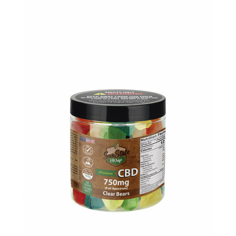 CBD FULL SPECTRUM GUMMY CLEAR BEARS