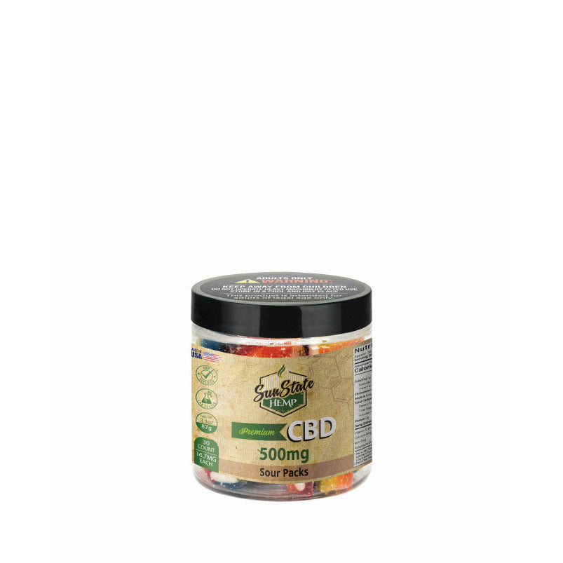 CBD GUMMY TRADITIONAL SOUR PACKS