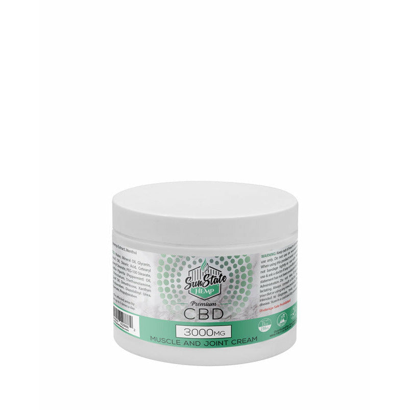 CBD MUSCLE AND JOINT CREAM 8OZ