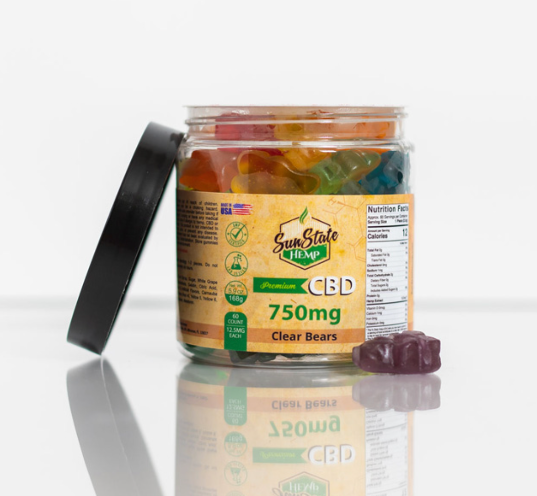 CBD GUMMY TRADITIONAL CLEAR BEARS