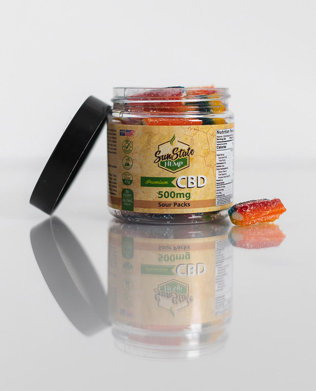 CBD GUMMY TRADITIONAL SOUR PACKS