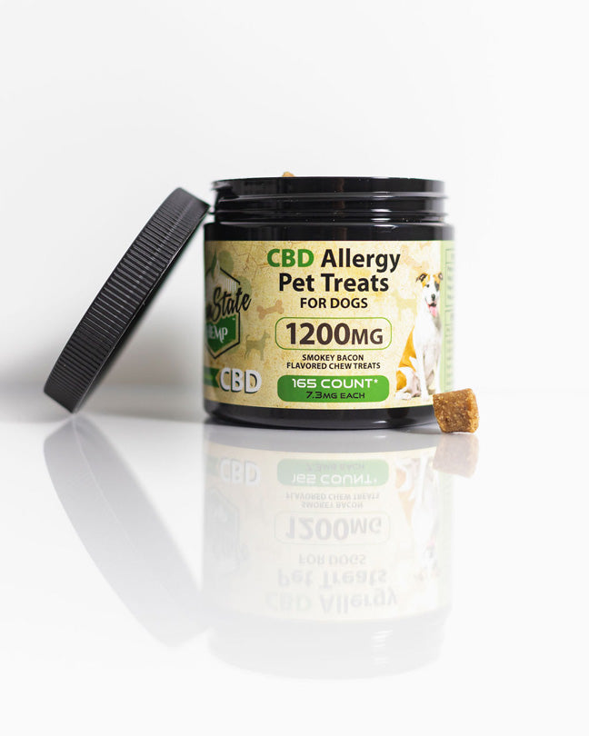 CBD PET TREATS ALLERGY 16OZ 1200MG
