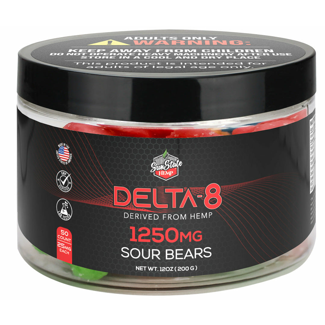 DELTA 8 LEGACY GUMMY SOUR BEARS
