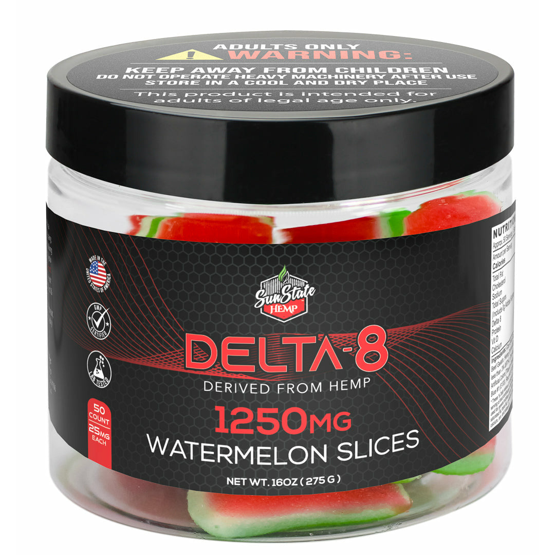DELTA 8 GUMMY WATERMELON SLICES