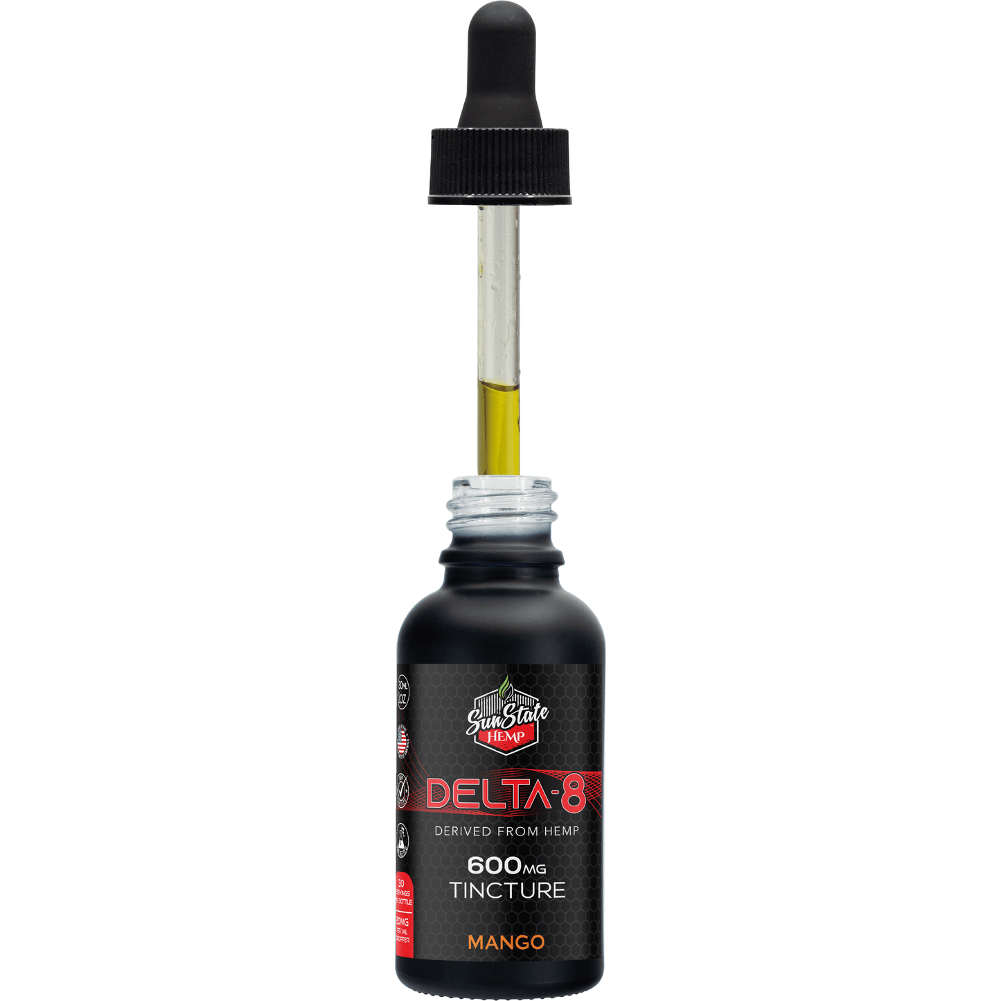 DELTA 8 MCT OIL TINCTURE MANGO 30ML 600MG