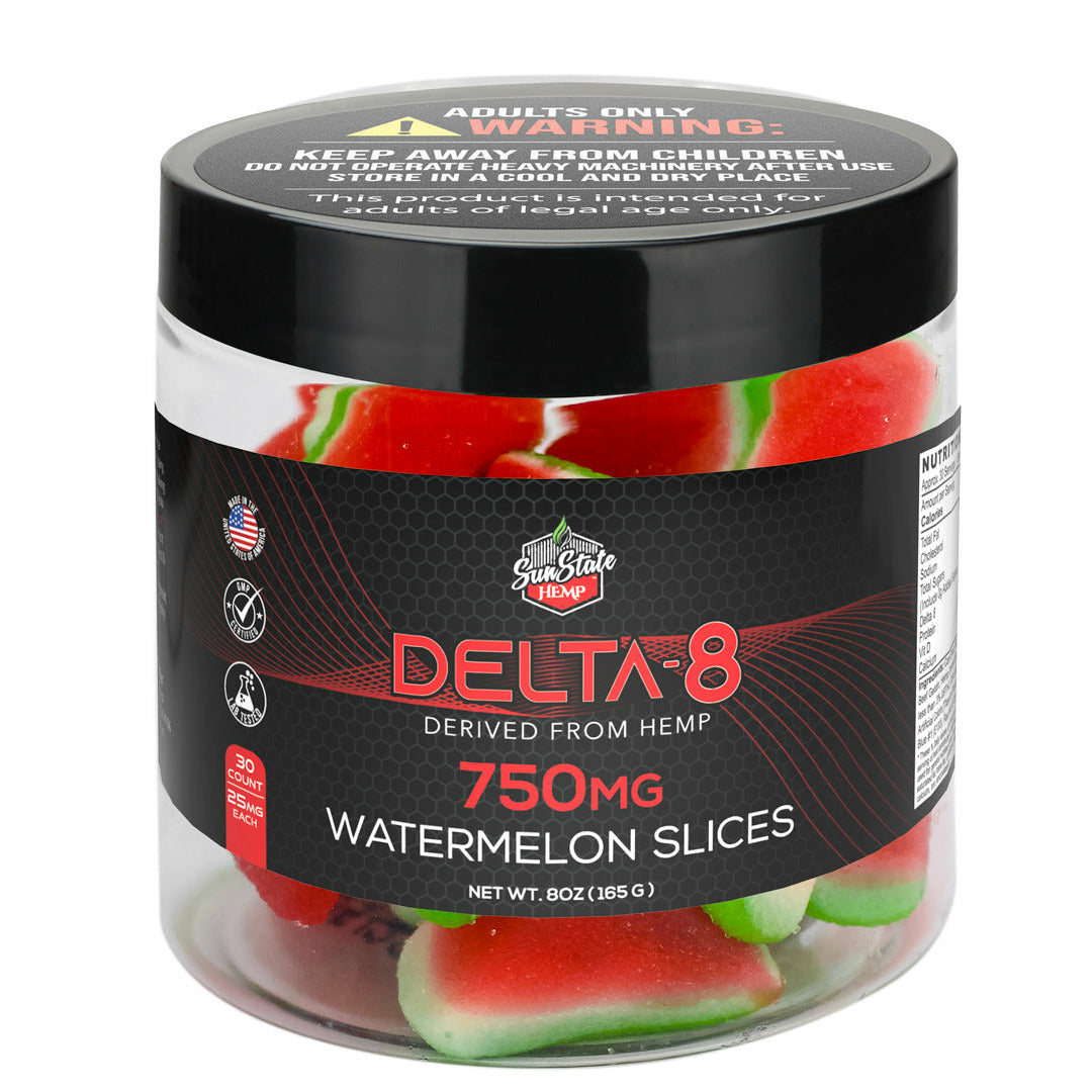 DELTA 8 GUMMY WATERMELON SLICES