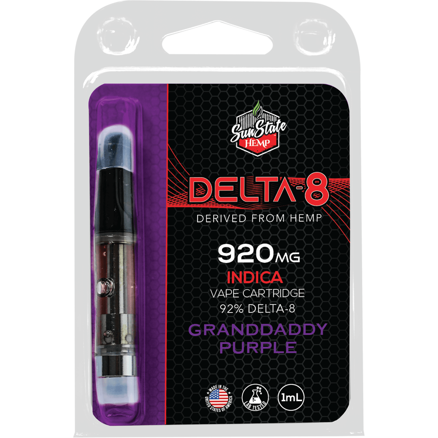DELTA-8 CARTRIDGES 1ML 920MG