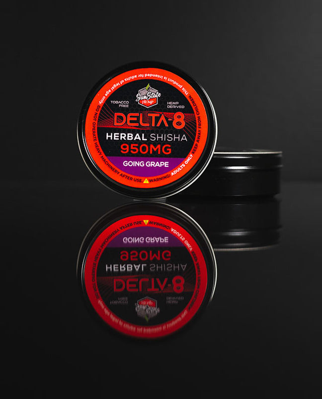 DELTA 8 SHISHA GOING GRAPE 950MG