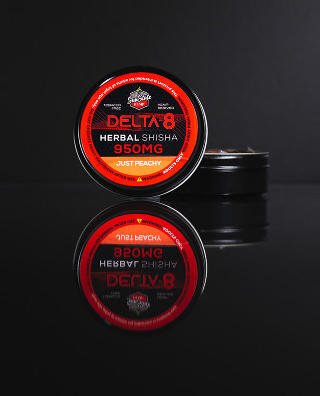 DELTA 8 SHISHA JUST PEACHY 950MG