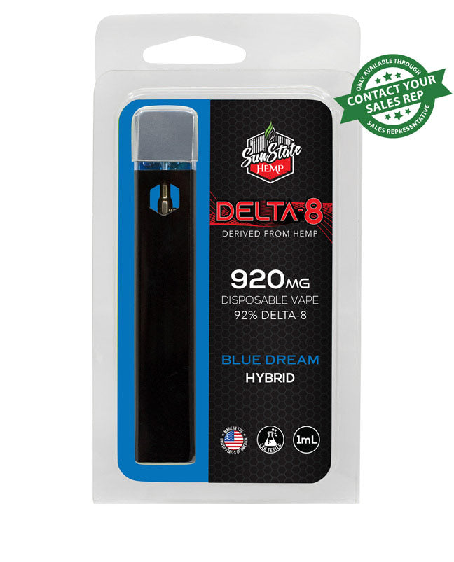DELTA 8 DISPOSABLE VAPE 1ML 920MG