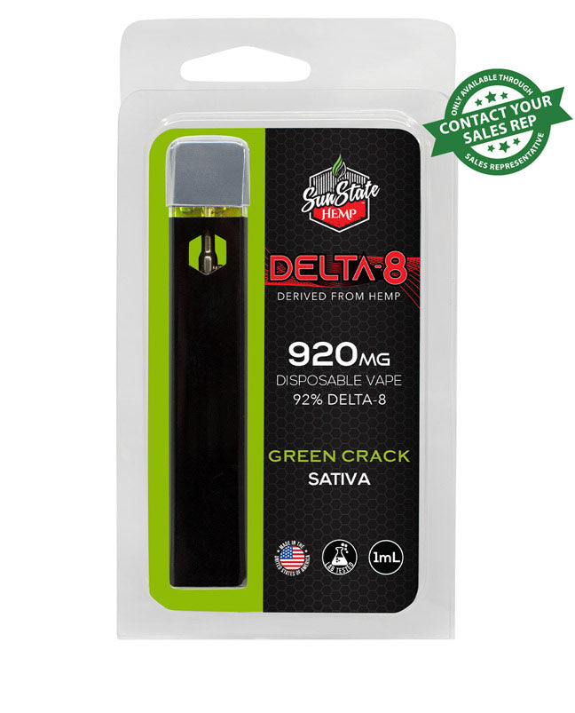 DELTA 8 DISPOSABLE VAPE 1ML 920MG