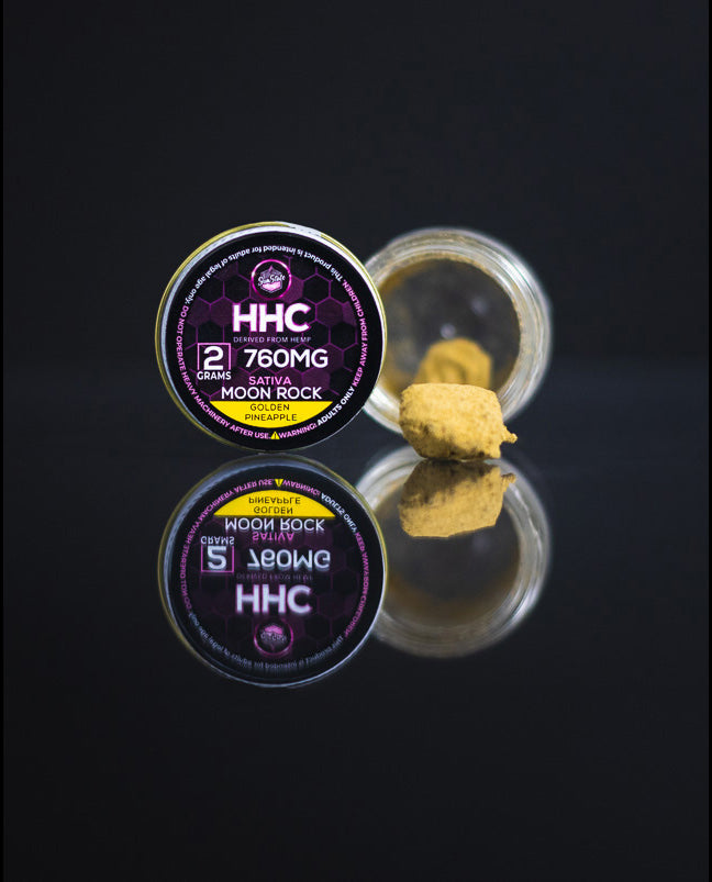 HHC MOONROCK -SATIVA- GOLDEN PINEAPPLE 2G 760MG