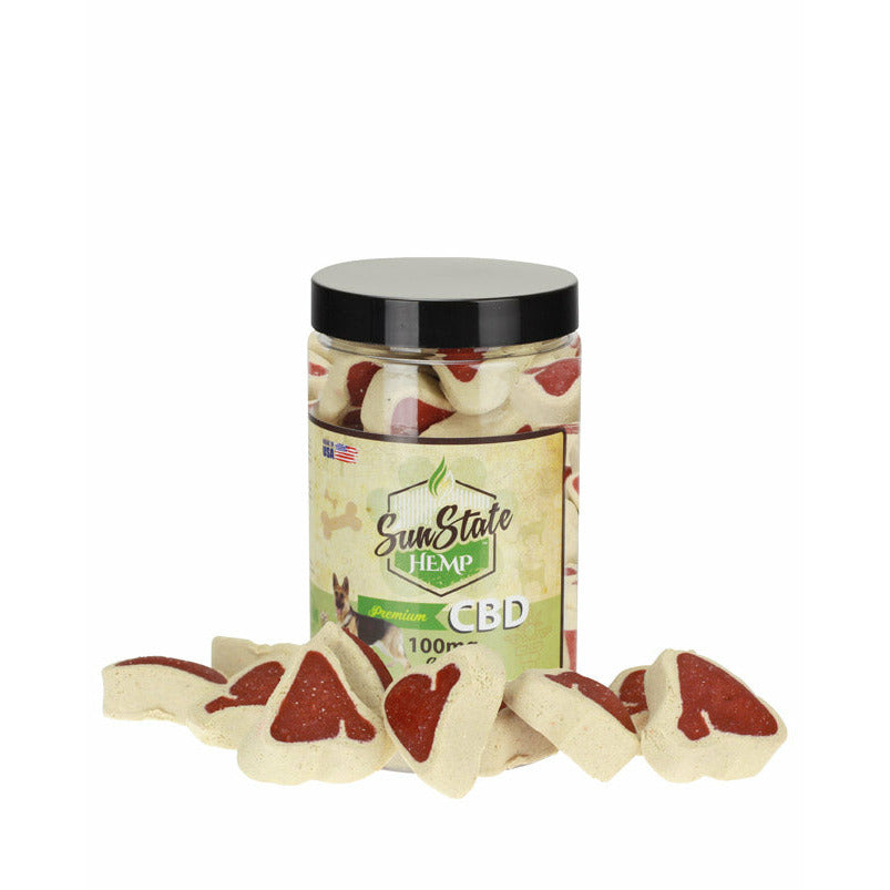 CBD PET TREATS STEAK 12OZ