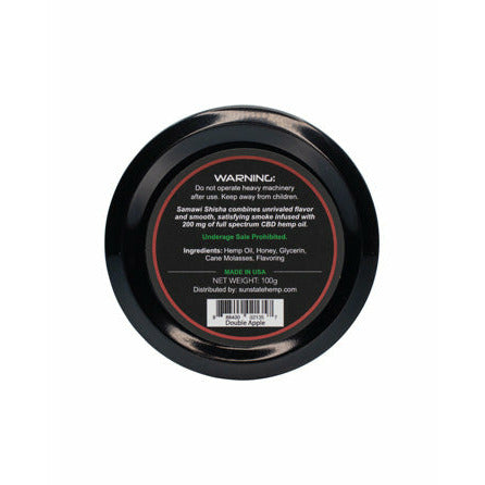 CBD SAMAWI SHISHA DOUBLE APPLE 200MG