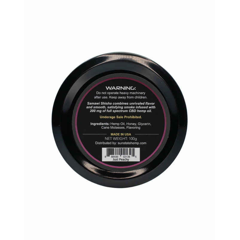 CBD SAMAWI SHISHA JUST PEACHY 200MG
