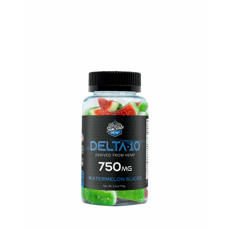 DELTA 10 GUMMY WATERMELON SLICES 30CT 750MG