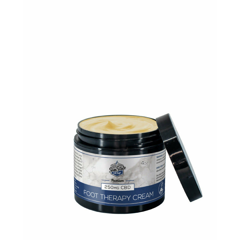 CBD FOOT THERAPY CREAM 4OZ 250MG