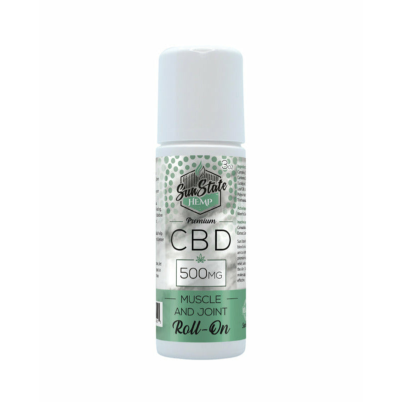 CBD ROLL-ON MUSCLE AND JOINT CREAM 3OZ