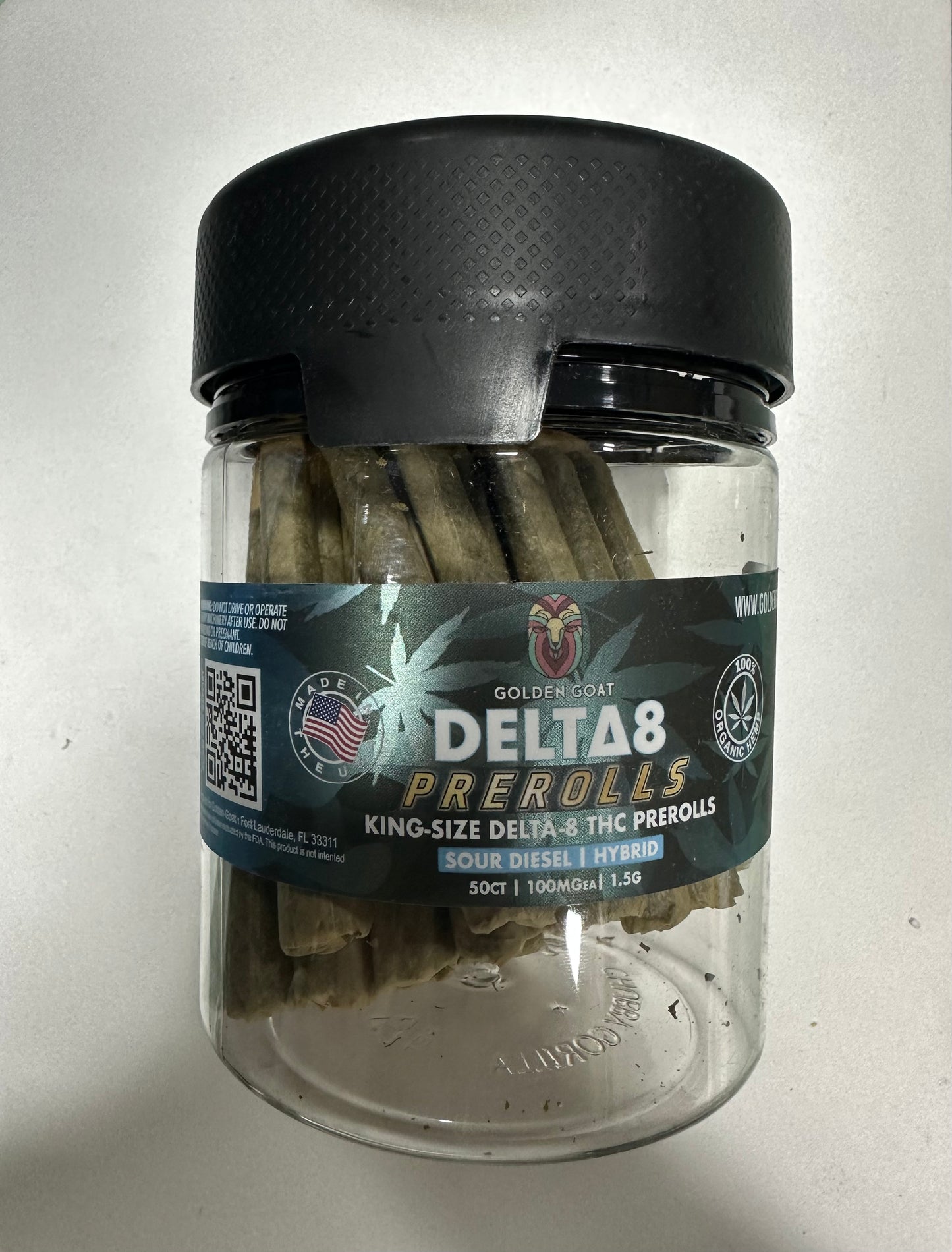 Delta 8 Pre Rolls 100 mg