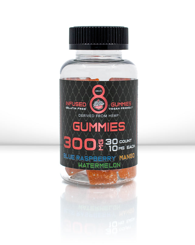 DELTA 8 INFUSED GUMMY SQUARES 30CT 300MG
