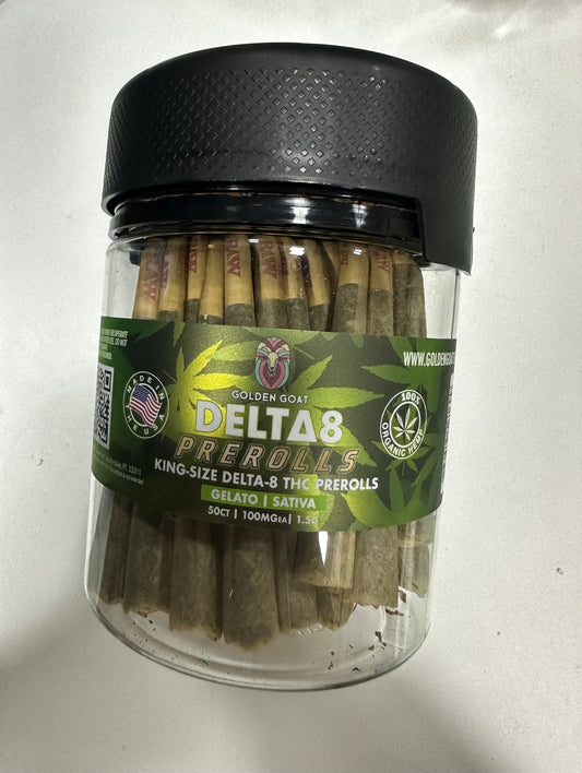 Delta 8 Pre Rolls 100 mg