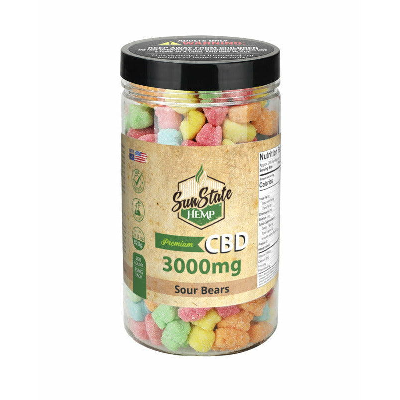 CBD GUMMY TRADITIONAL SOUR BEARS