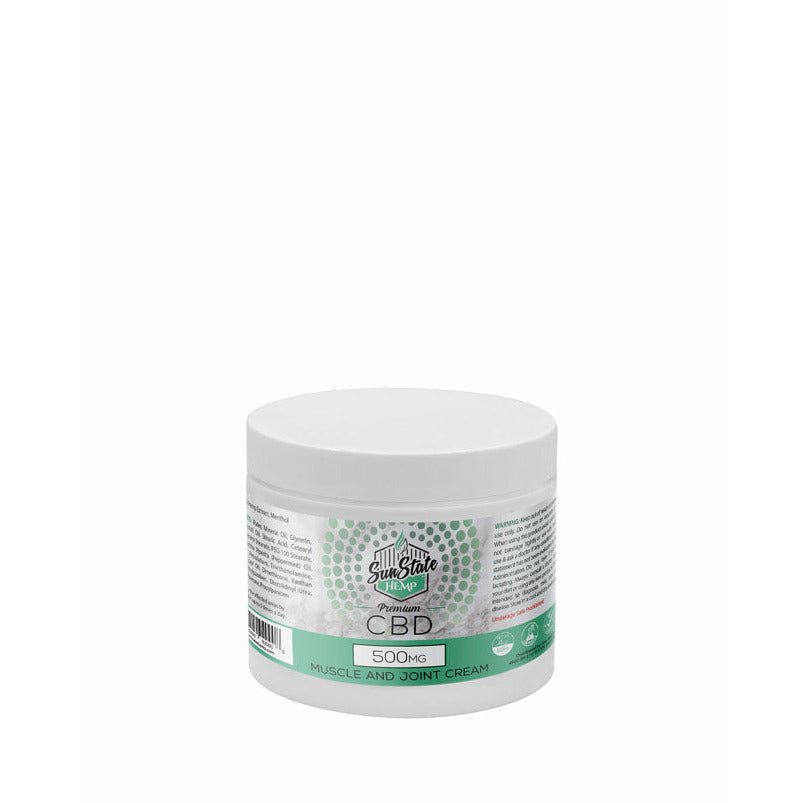 CBD MUSCLE AND JOINT CREAM 8OZ