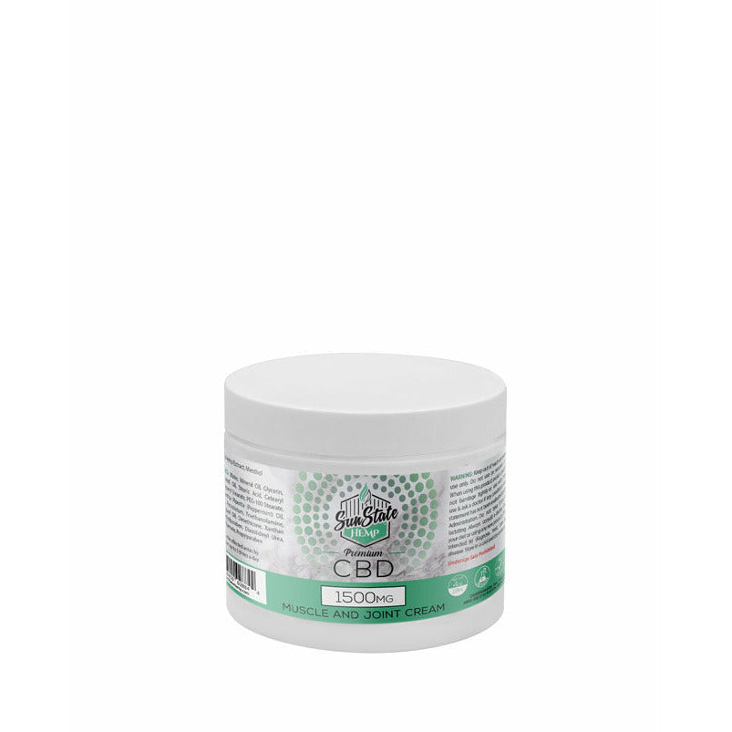 CBD MUSCLE AND JOINT CREAM 8OZ
