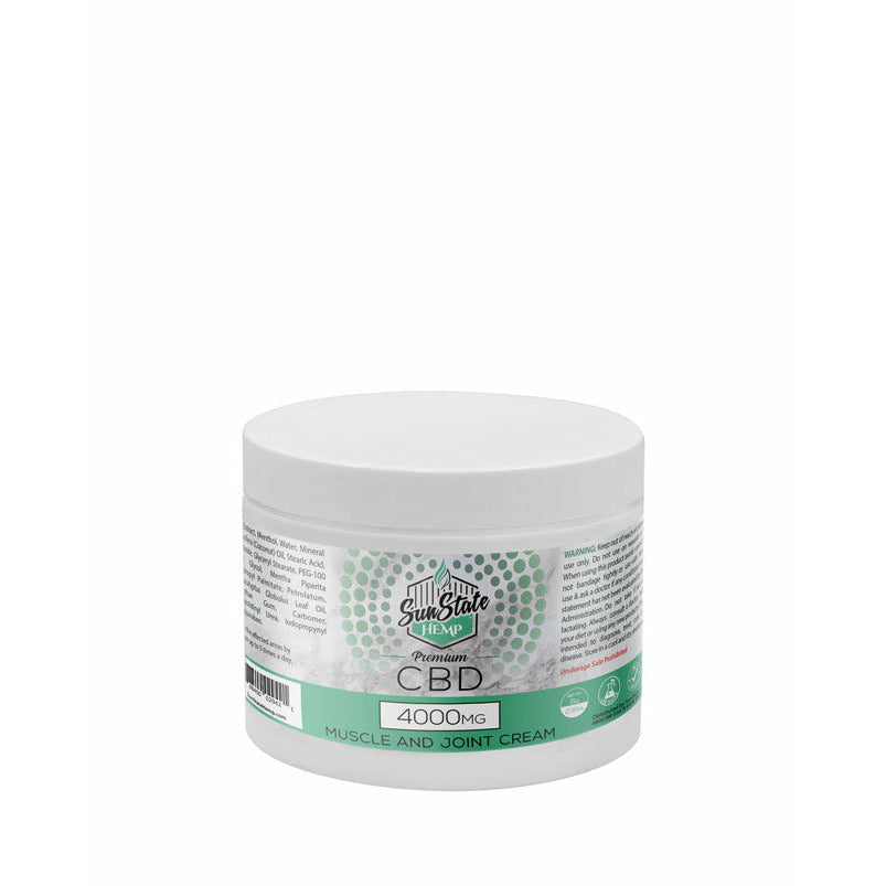 CBD MUSCLE AND JOINT CREAM 8OZ