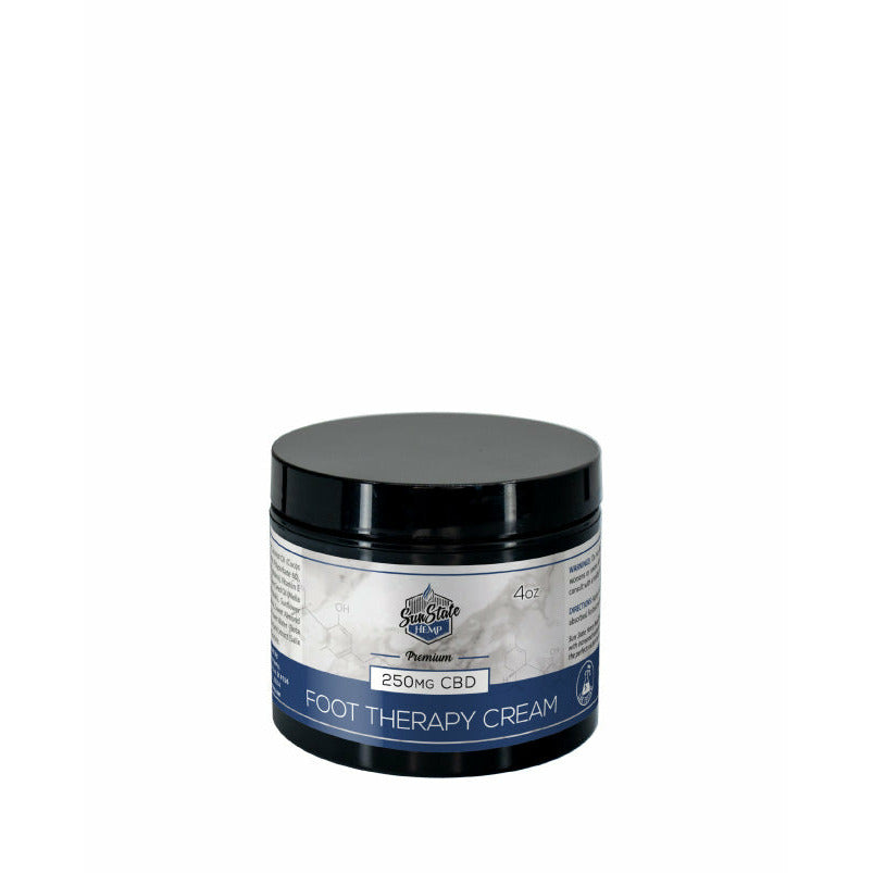 CBD FOOT THERAPY CREAM 4OZ 250MG