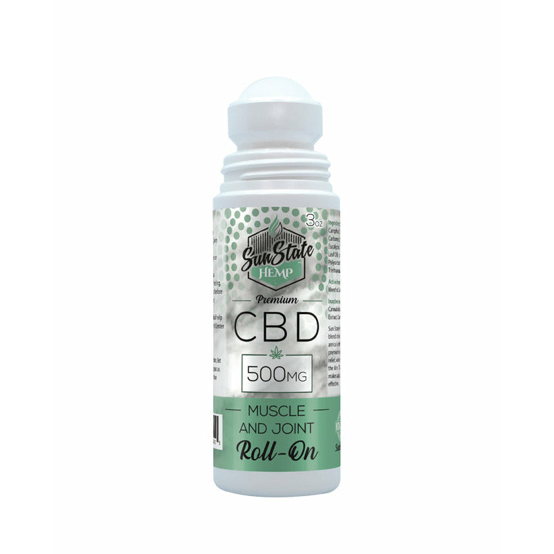 CBD ROLL-ON MUSCLE AND JOINT CREAM 3OZ